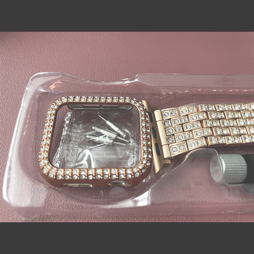 Rose gold Bling 40mm Apple Watch band